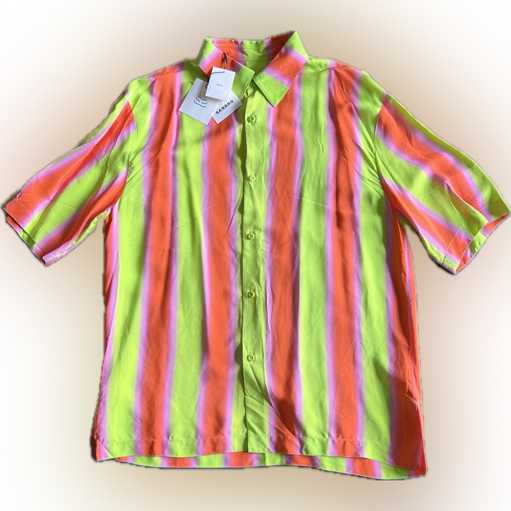 Sandro Paris Striped Shirt